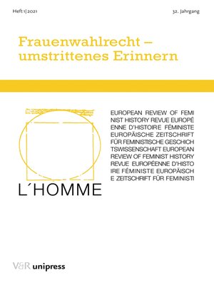 cover image of Frauenwahlrecht – umstrittenes Erinnern